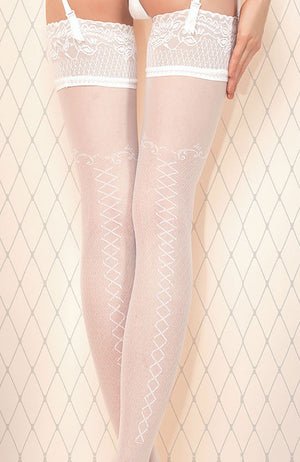 Ballerina 432 Lace Top Hold-Ups